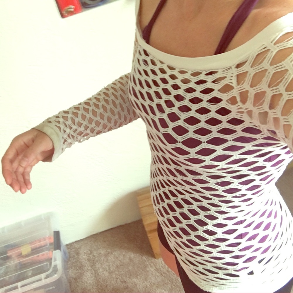 Playa Fish Net Top